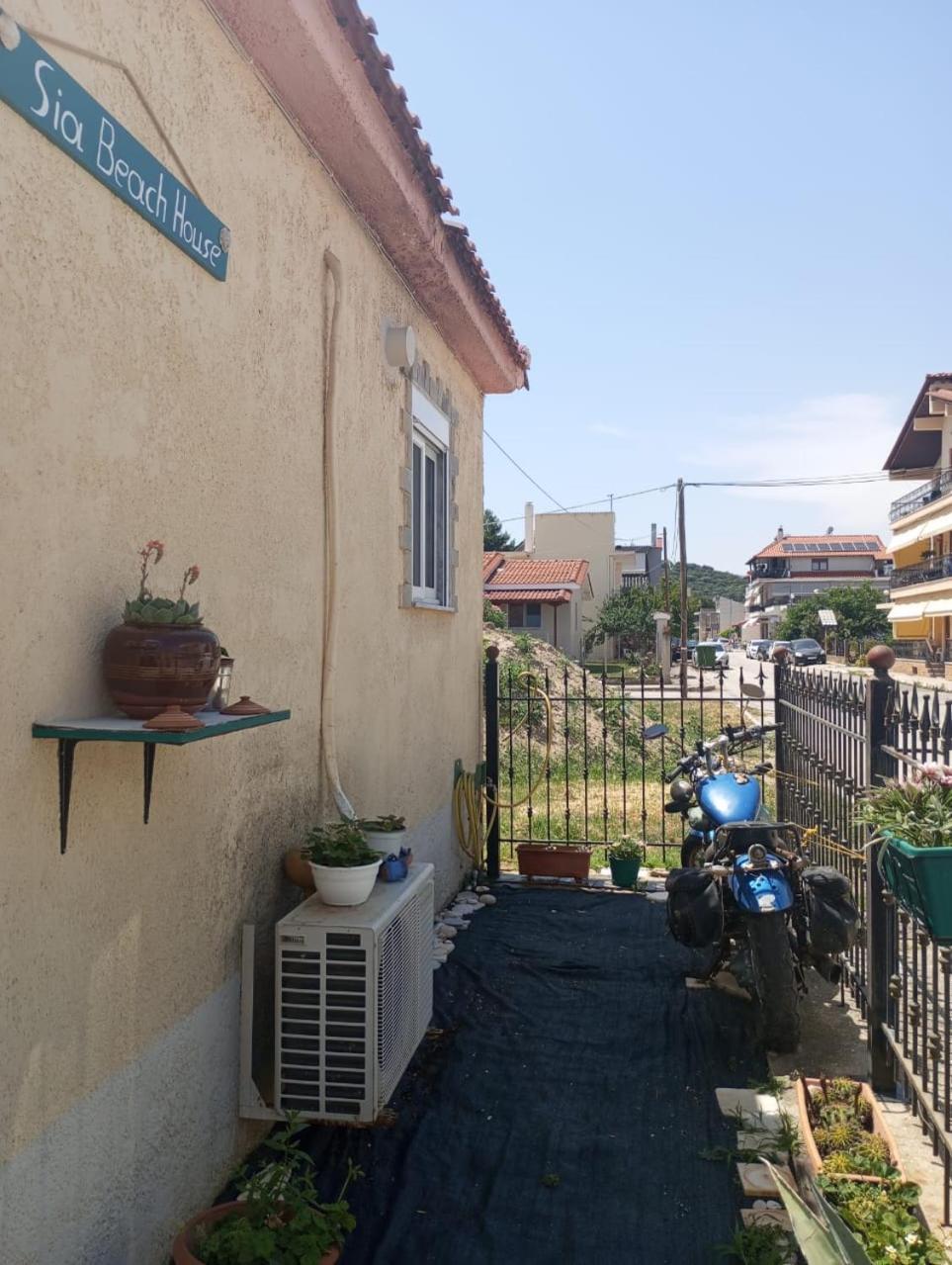 Sia Beach House Nea Karvali Dış mekan fotoğraf